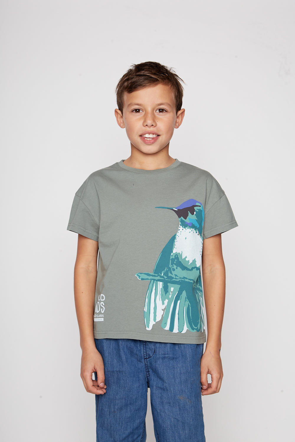 Polera Yagana Orgánica Verde KIDS