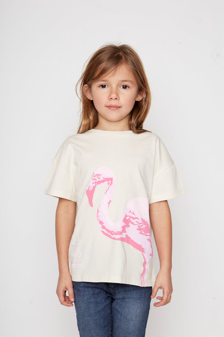Polera Yagana Orgánica Beige Kids