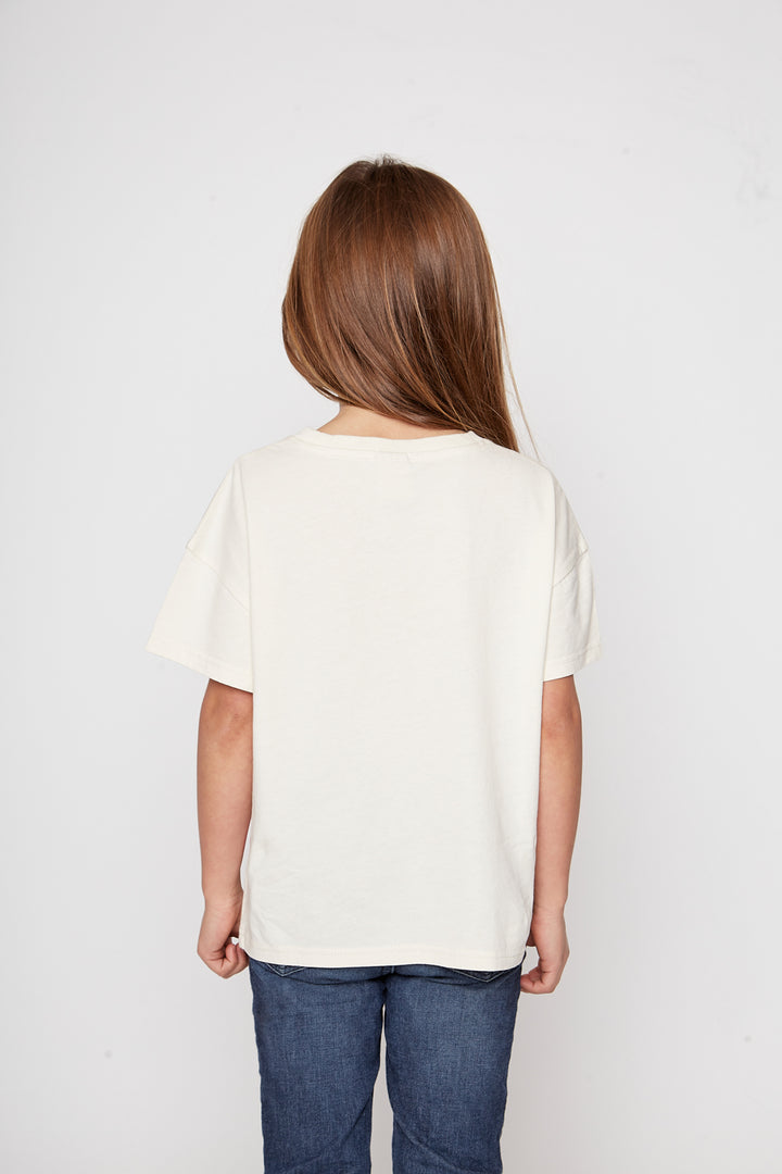 Polera Yagana Orgánica Beige Kids