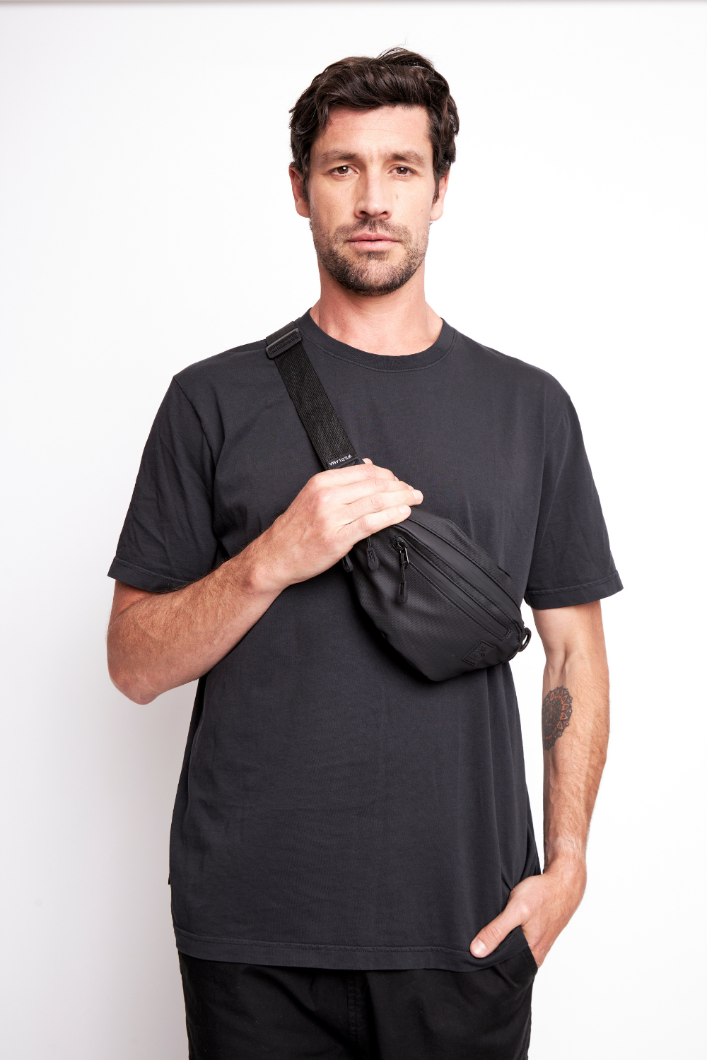 Banano Bold Reciclado Negro