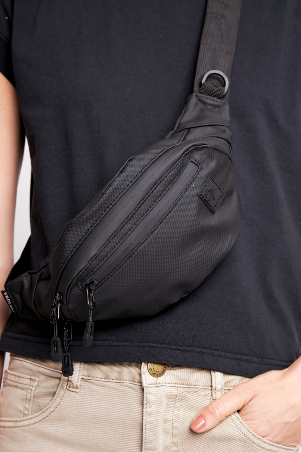 Banano Bold Reciclado Negro