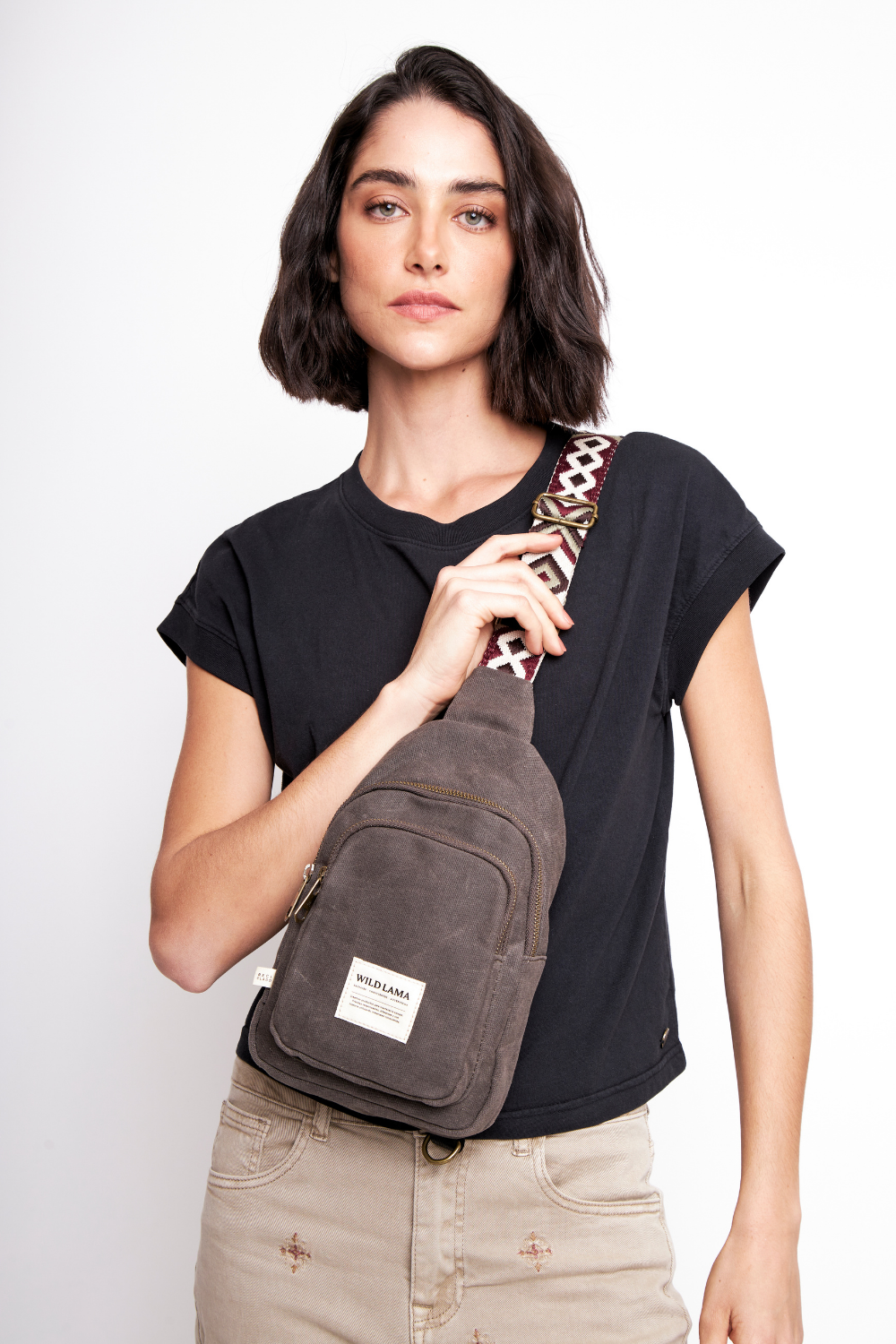 Banano Lav Wax Reciclado Strap Café