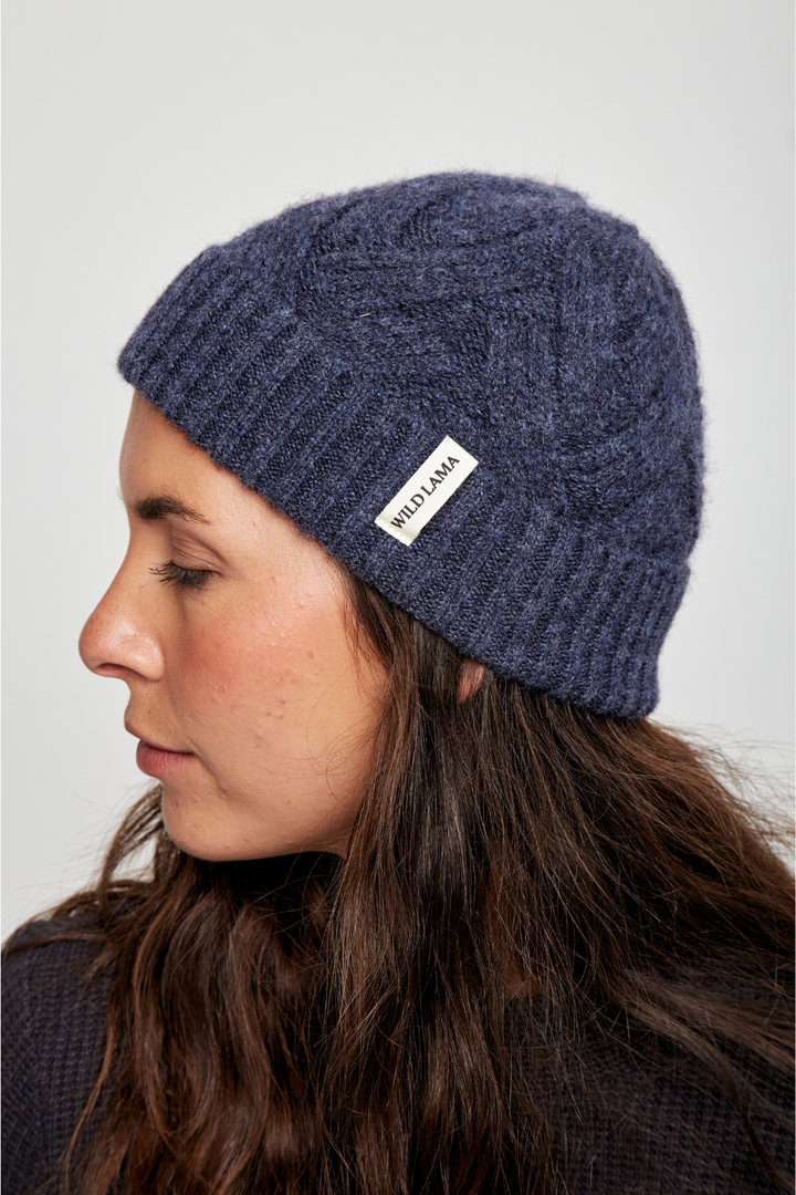 Gorro Cabos Reciclado Azul