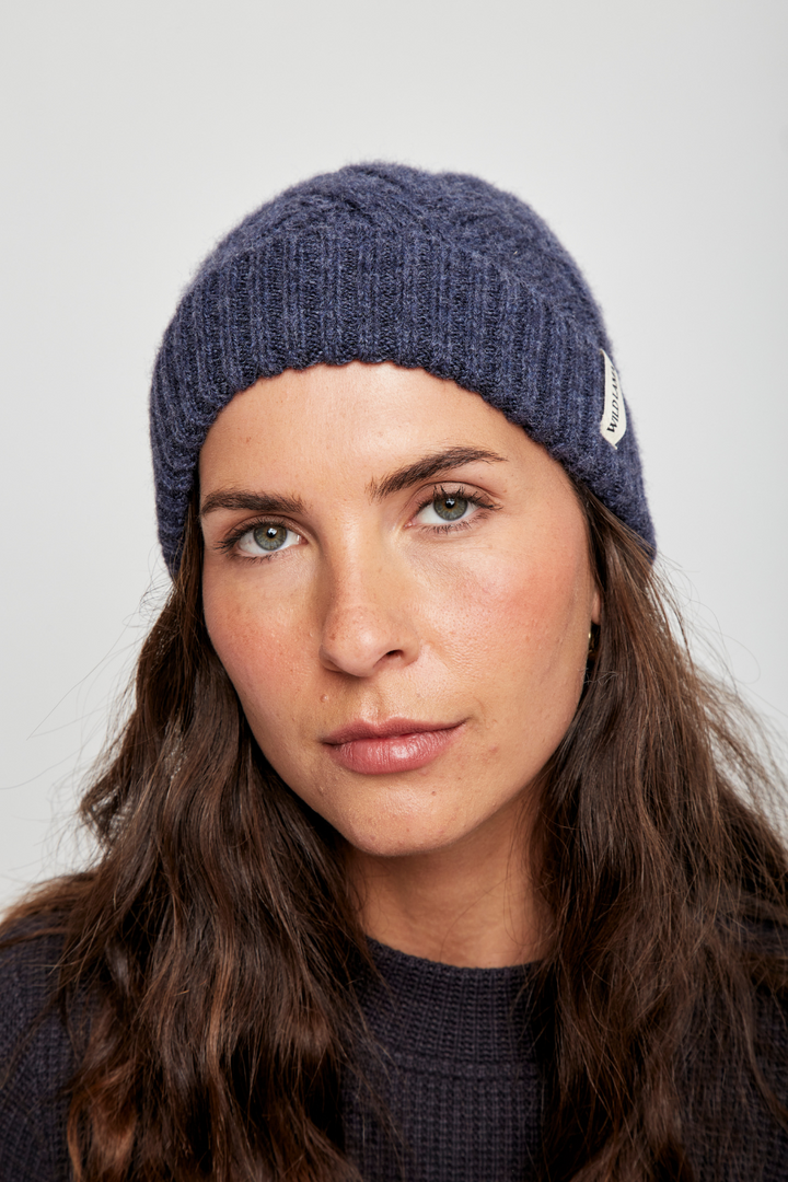 Gorro Cabos Reciclado Azul
