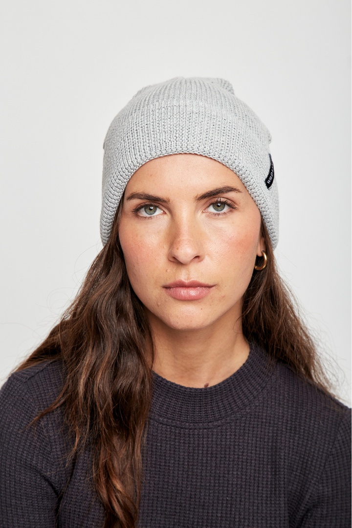 Gorro Eris Reciclado Gris Claro