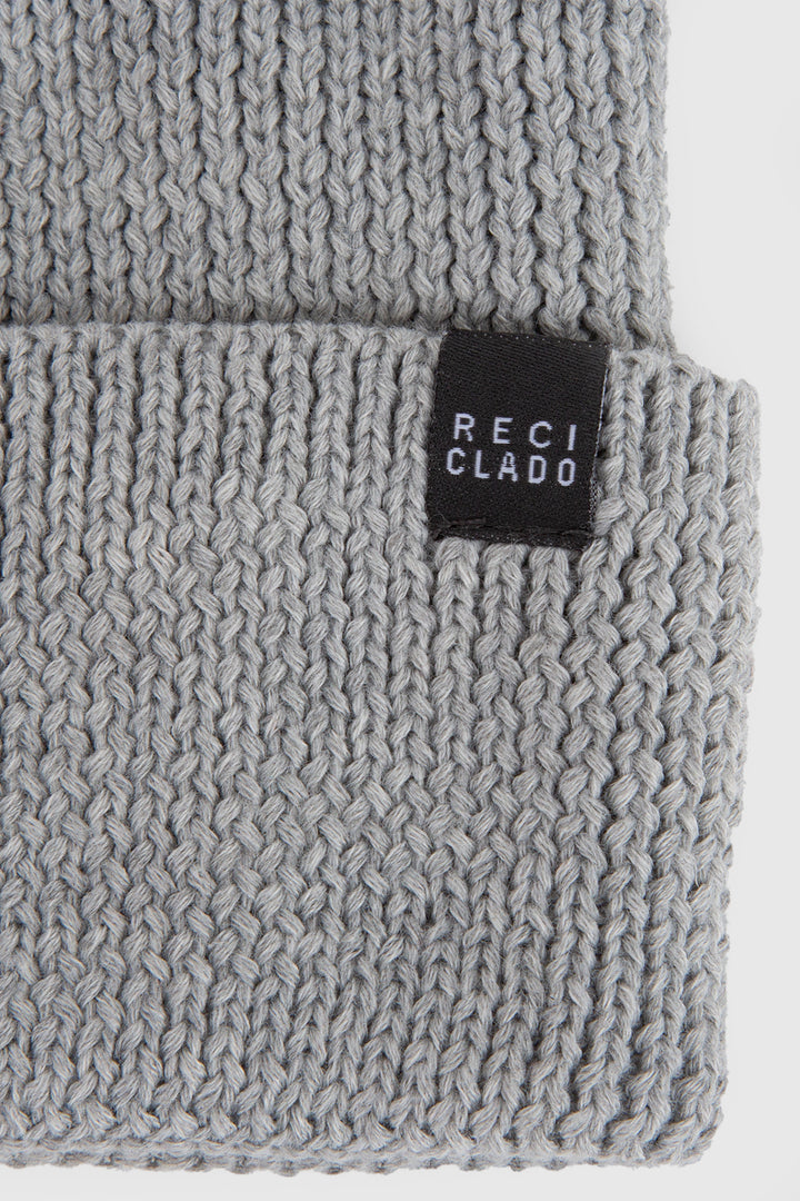 Gorro Eris Reciclado Gris Claro