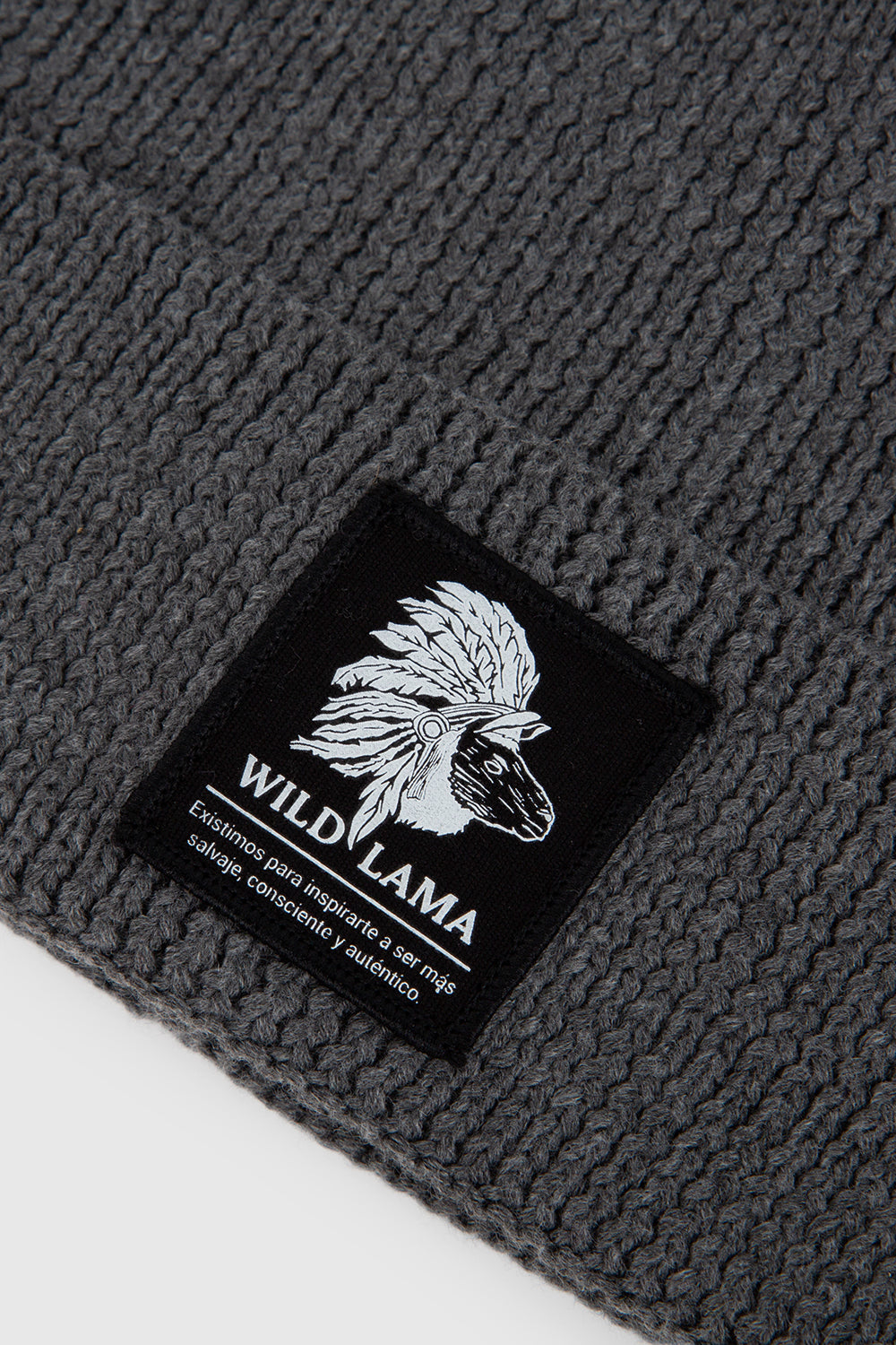 Gorro Eris Reciclado Gris Oscuro