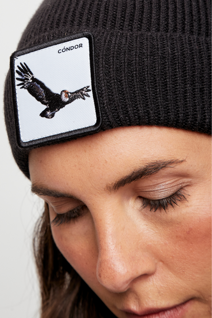 Gorro Huilo Reciclado Negro