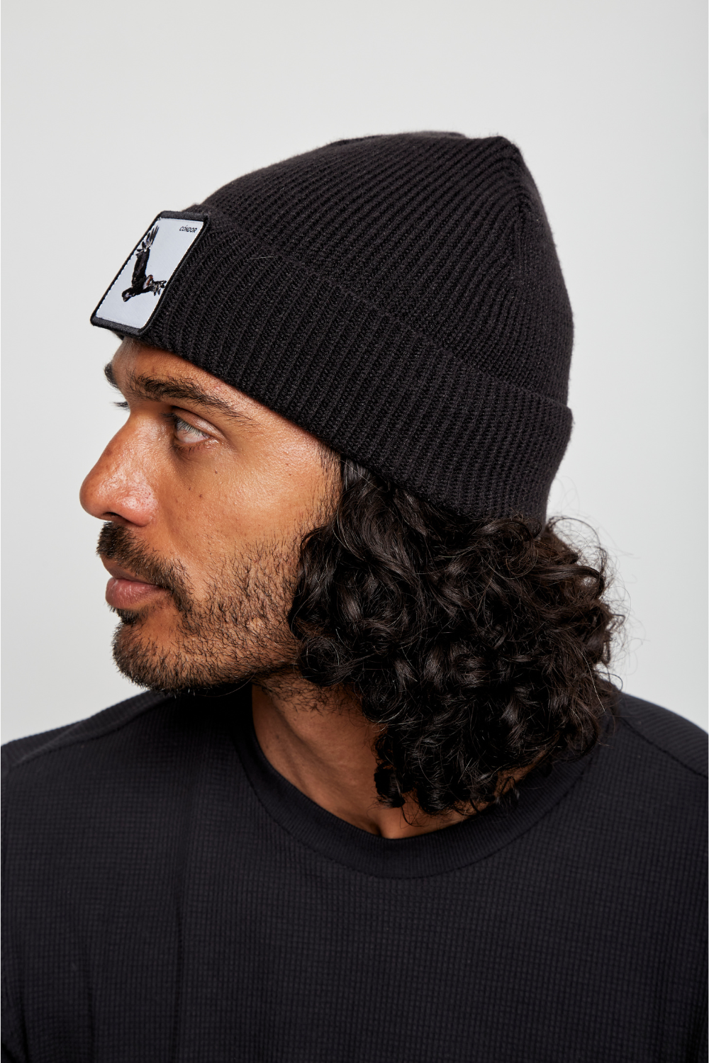 Gorro Huilo Reciclado Negro
