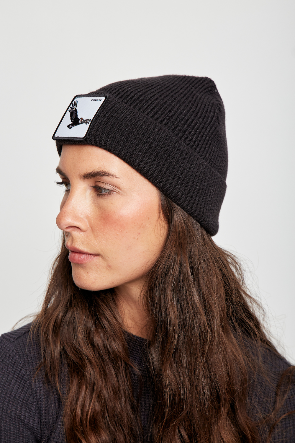 Gorro Huilo Reciclado Negro