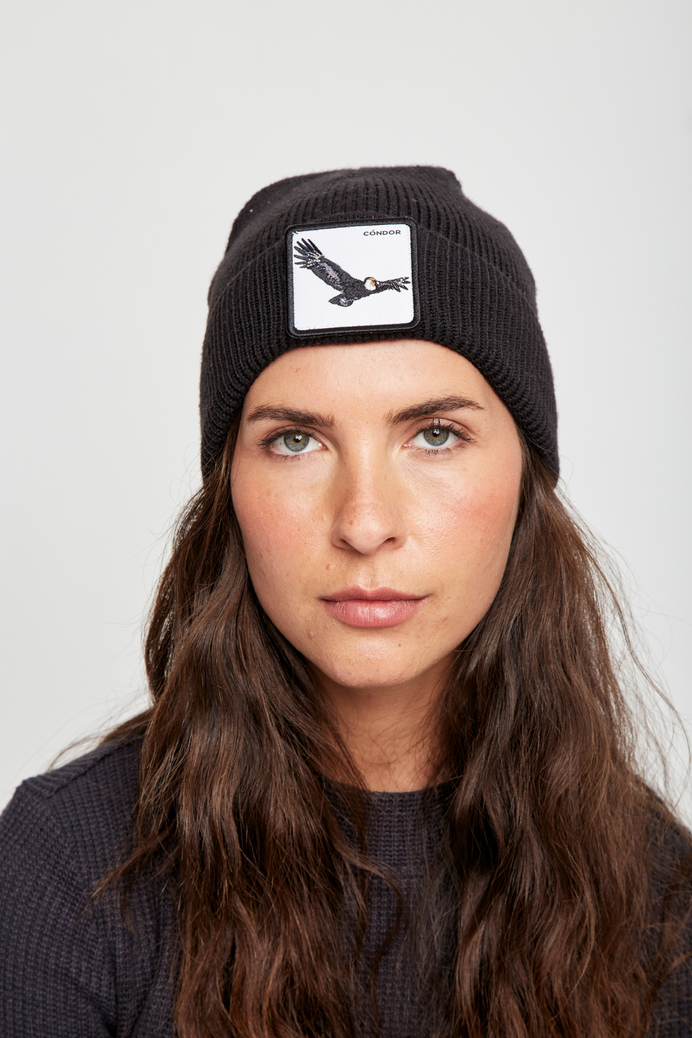 Gorro Huilo Reciclado Negro