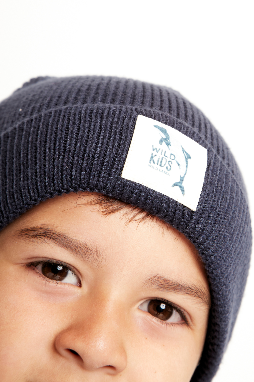 Gorro Neve Con Causa Reciclado Navy Kids