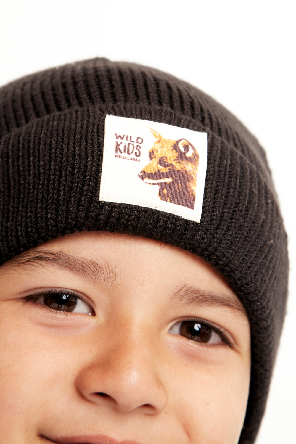 Gorro Neve Con Causa Reciclado Negro Kids