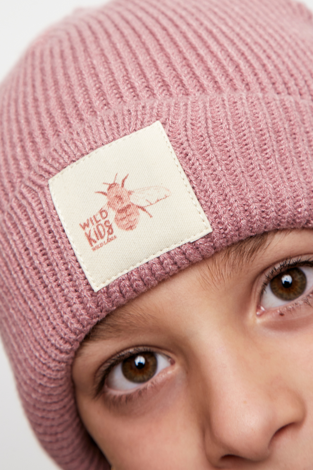Gorro Neve Con Causa Reciclado Rosado Kids
