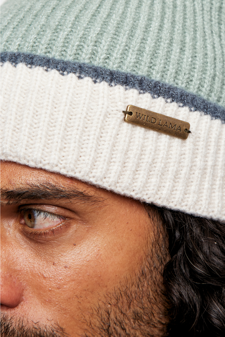 Gorro Noto Reciclado Verde Agua