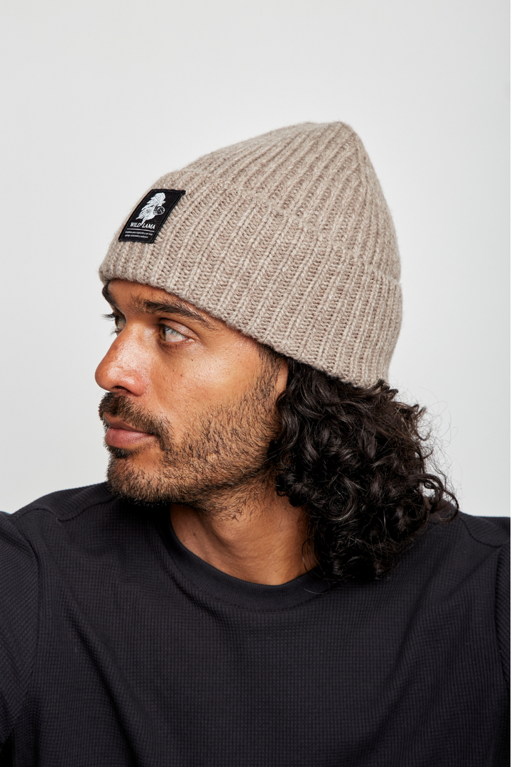 Gorro Rita Fibras  Naturales Beige