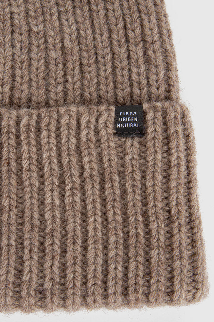 Gorro Rita Fibras  Naturales Beige