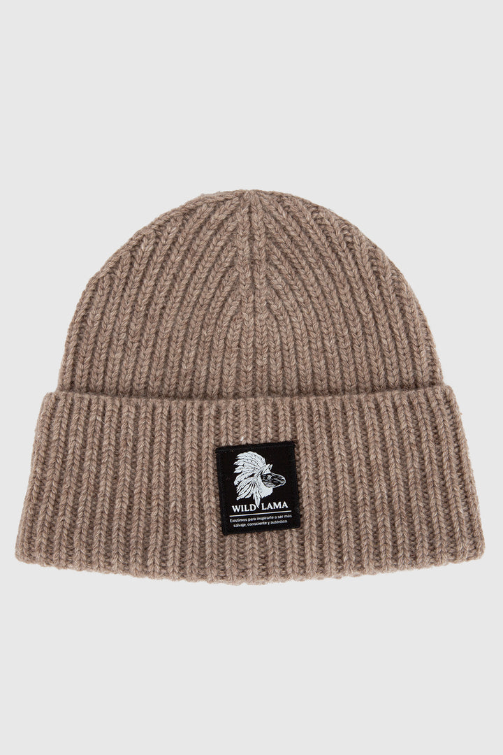 Gorro Rita Fibras  Naturales Beige
