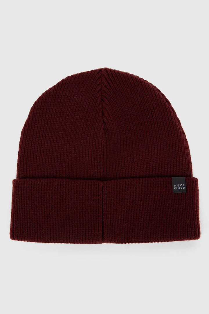 Gorro Ruta Reciclado Burdeo