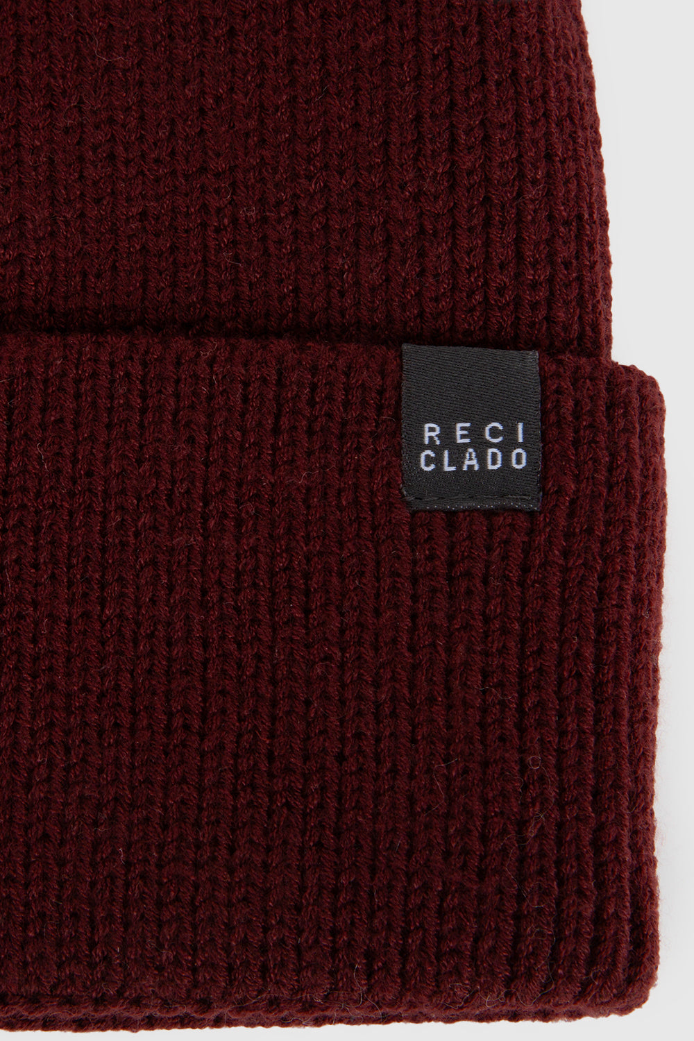Gorro Ruta Reciclado Burdeo