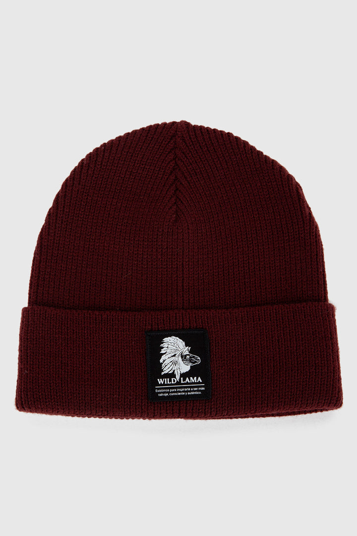 Gorro Ruta Reciclado Burdeo