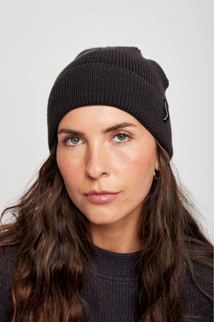 Gorro Ruta Reciclado Negro