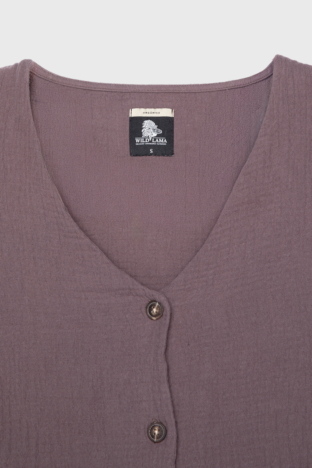 Blusa Lari Orgánica Café Mujer