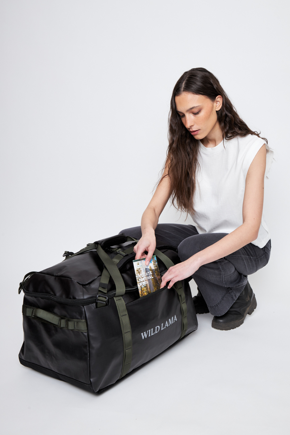 Bolso Duffle Travel Deko Negro 87 Lts.