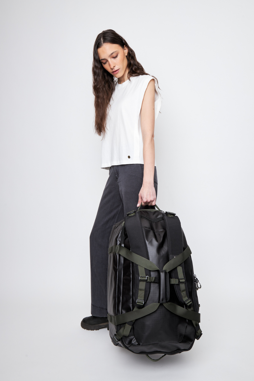 Bolso Duffle Travel Deko Negro 87 Lts.