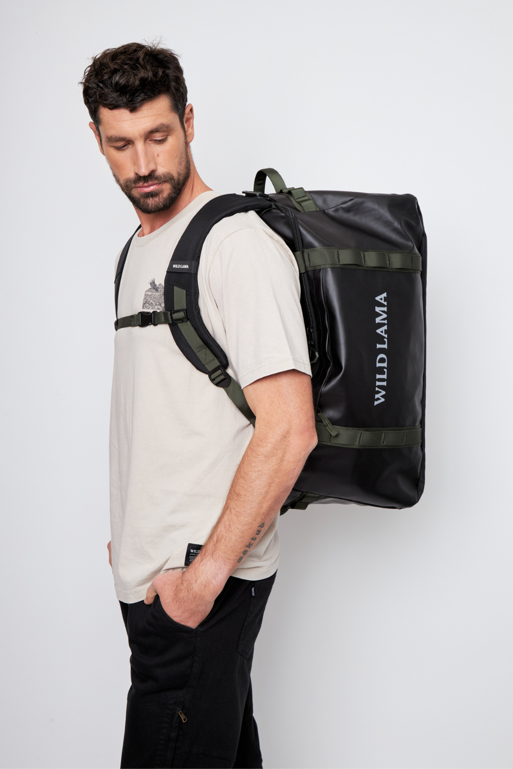 Bolso Duffle Travel Deko Negro 87 Lts.