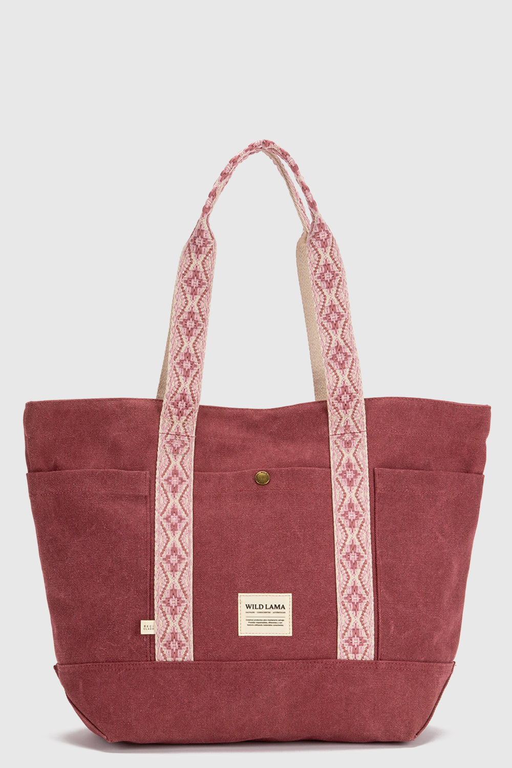 Bolso Lia Reciclado Burdeo