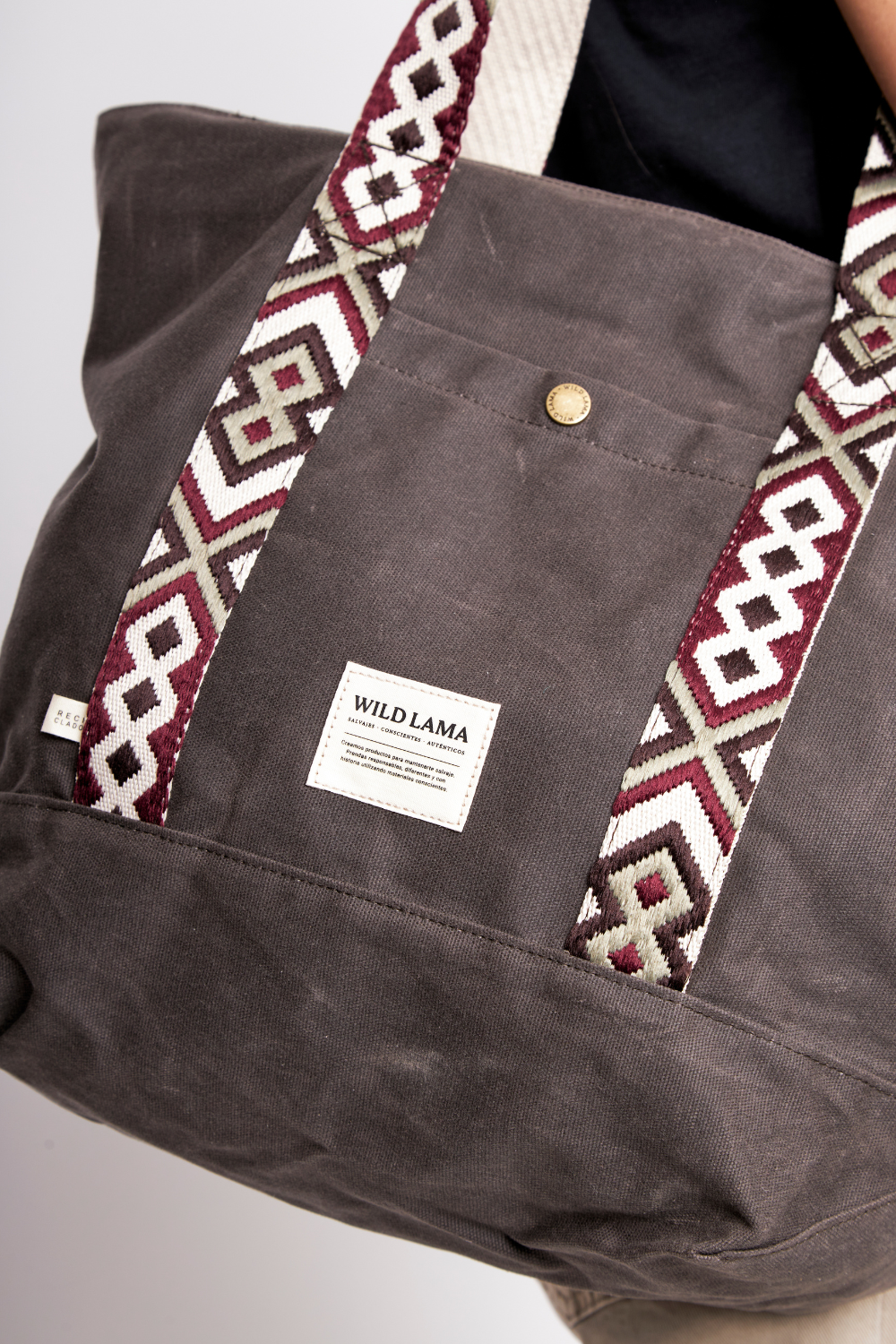 Bolso Muri Wax Reciclado Café