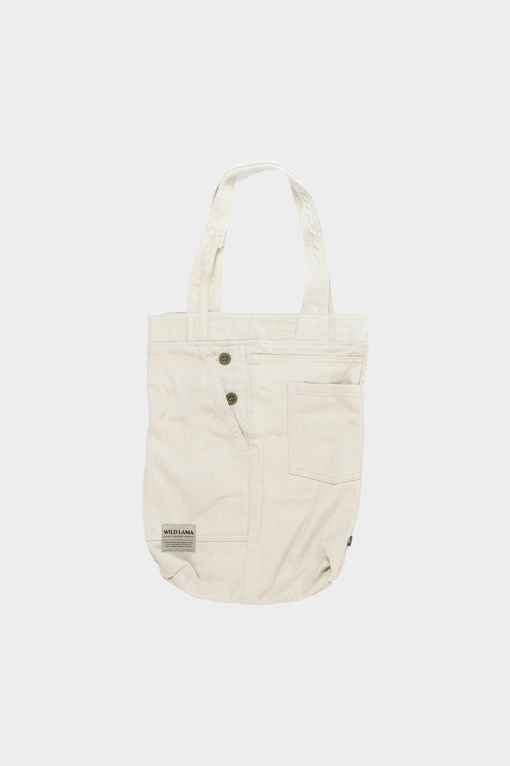 Bolsa Tote Bag Sak Reciclado Beige Rembre | Wild Lama