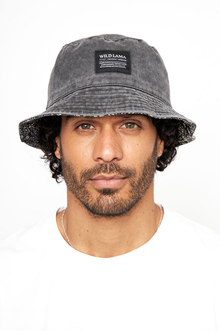 Bucket Reversible Orgánico Negro