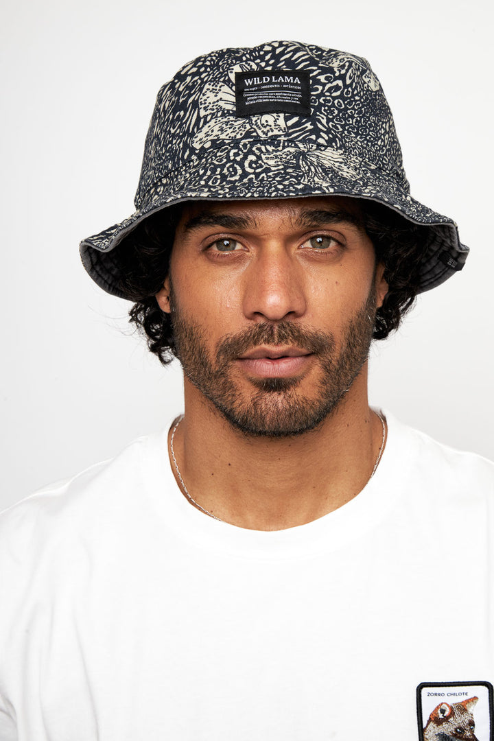 Bucket Reversible Orgánico Negro
