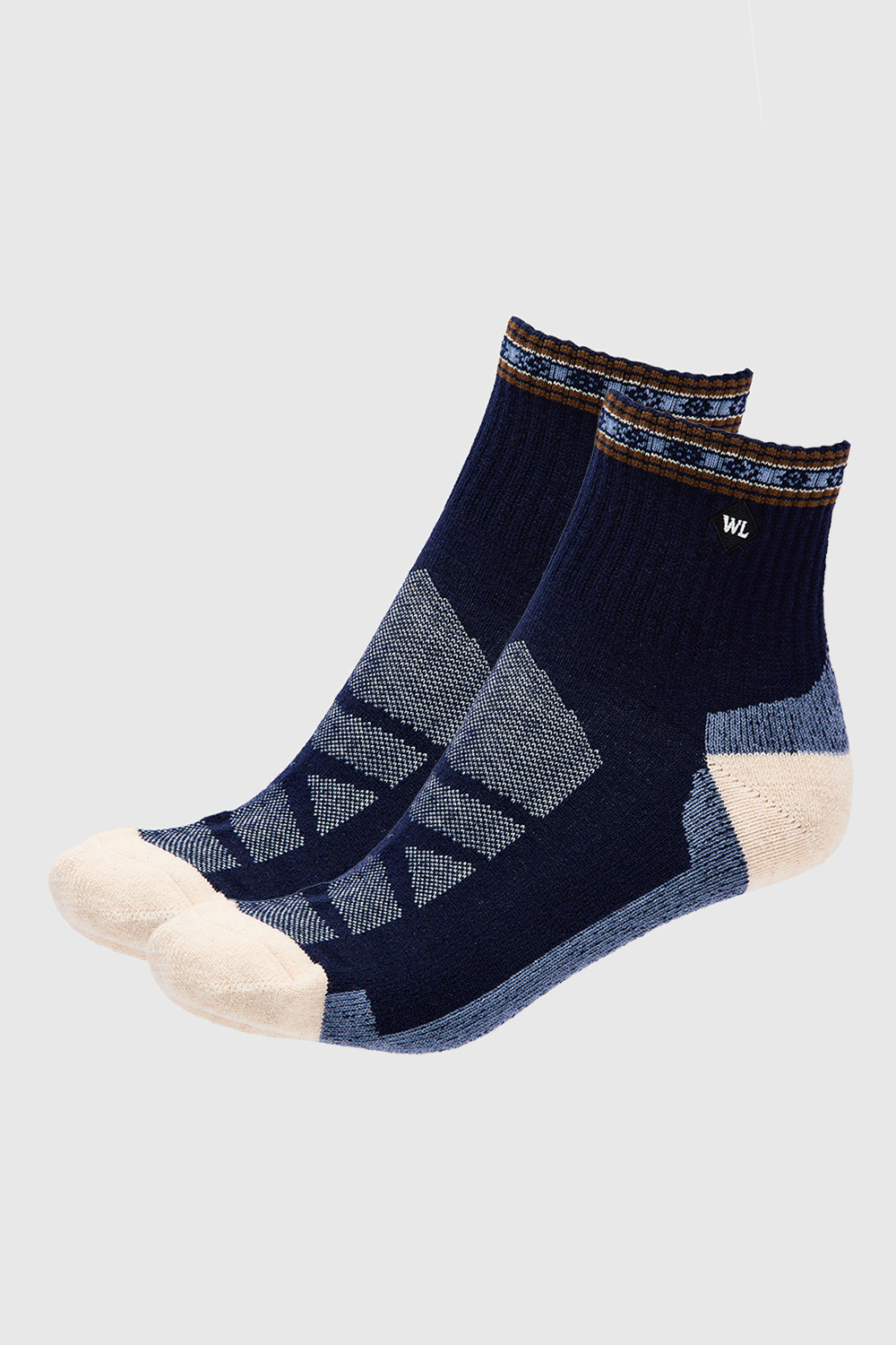 Calcetín Lana Merino Alina Fibra de Origen Natural Azul