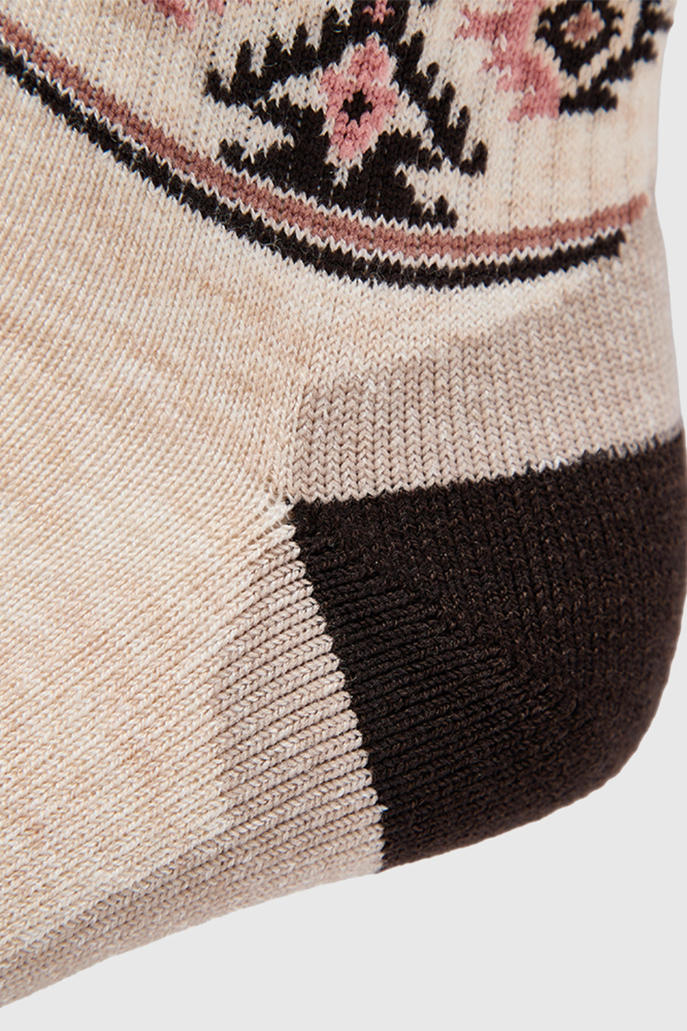 Calcetín Lana Merino Alina Fibra de Origen Natural Beige