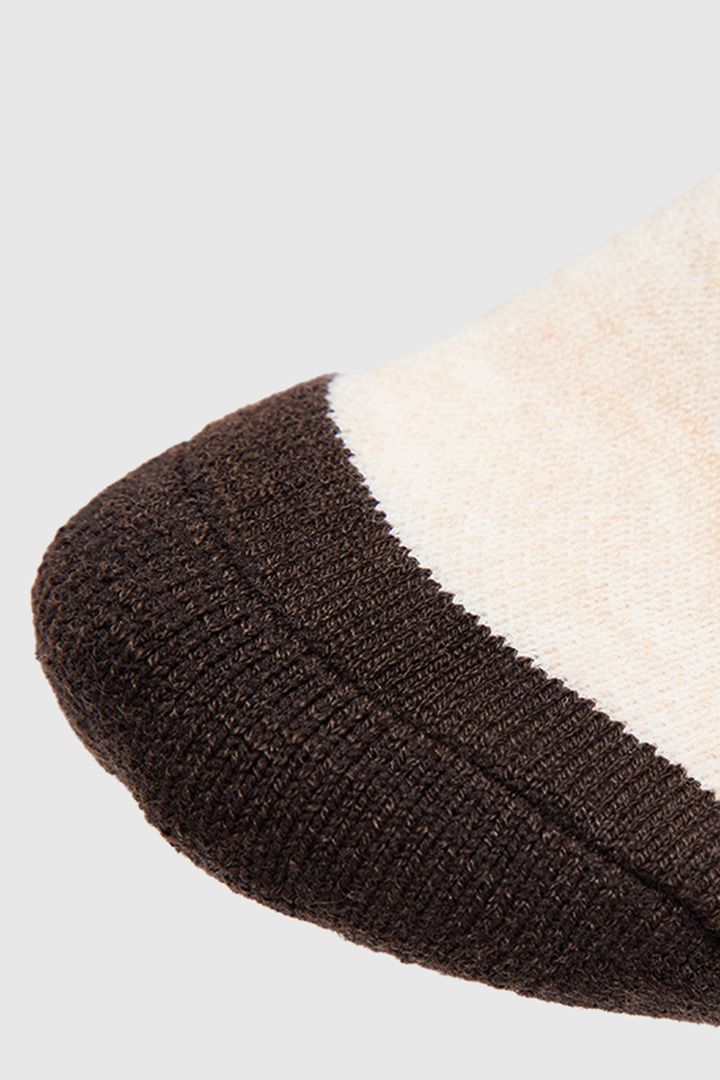 Calcetín Lana Merino Alina Fibra de Origen Natural Beige