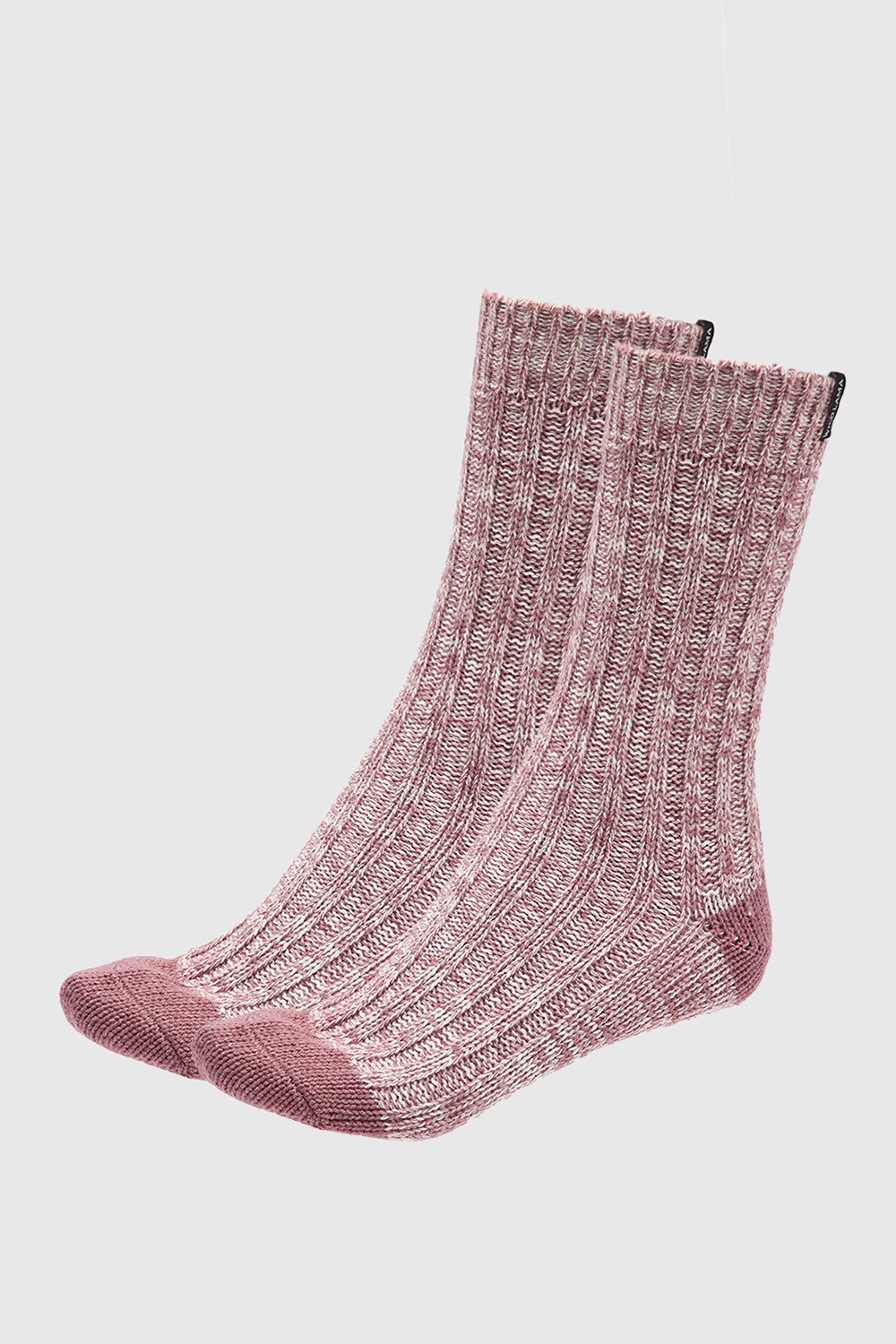 Calcetín Lana Merino Tepe Fibra de Origen Natural Rosa Viejo