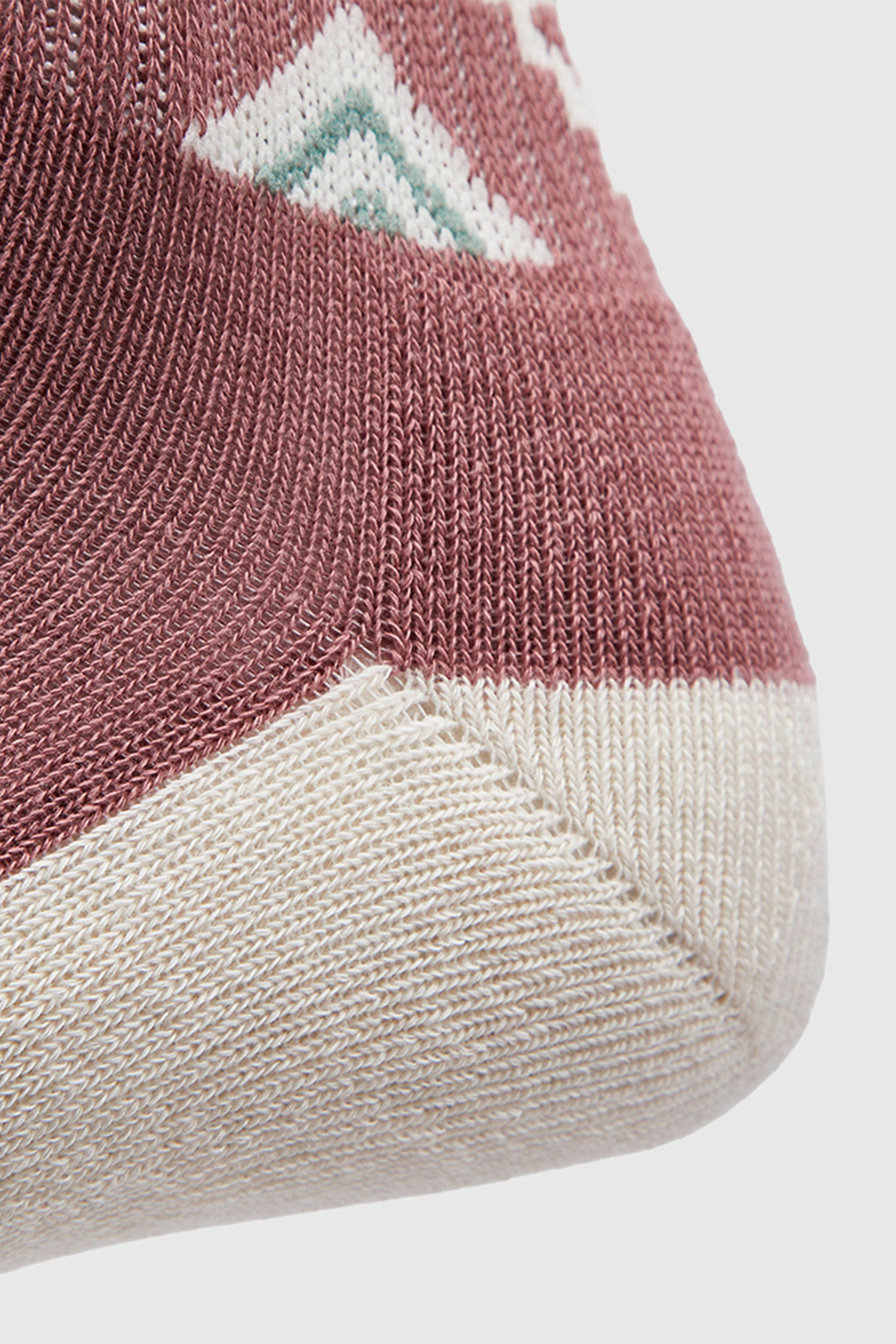 Calcetín Urbano Roku Orgánico Tribal Rosa Viejo