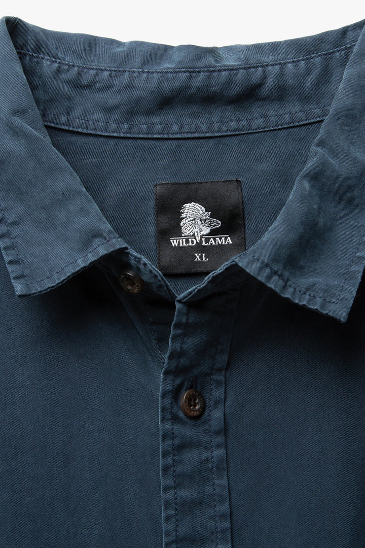 Camisa Jim Azul Hombre