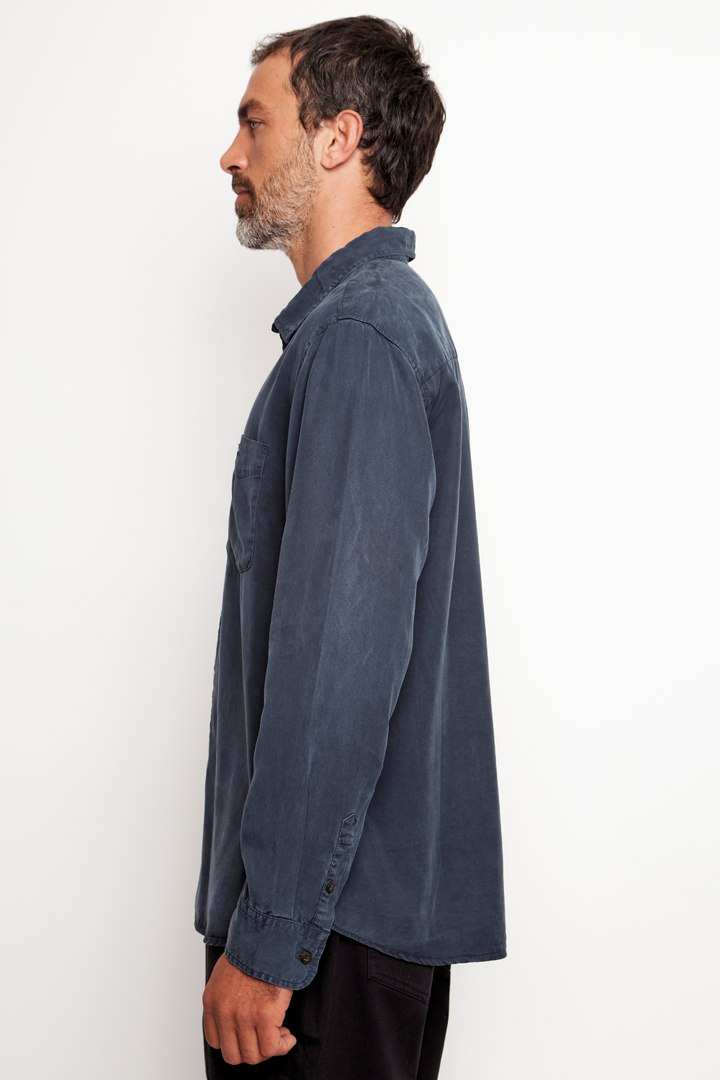 Camisa Jim Azul Hombre