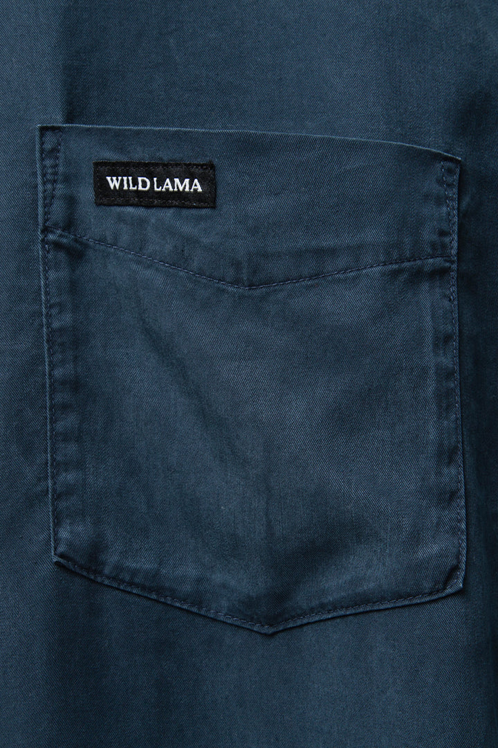 Camisa Jim Azul Hombre