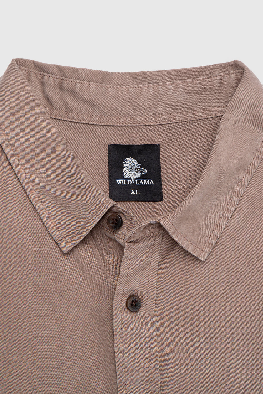 Camisa Jim Café Hombre