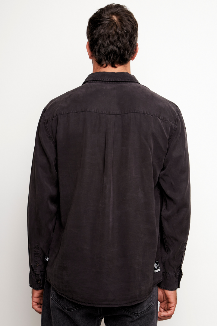 Camisa Jim Negra Hombre