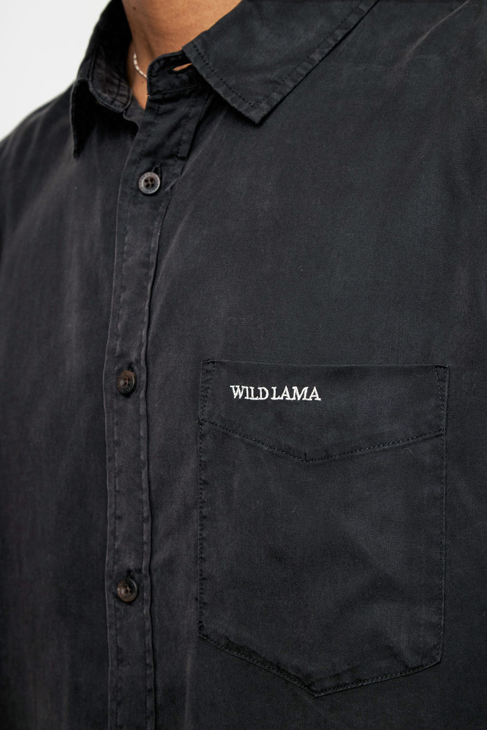 Camisa Jim Negra Hombre