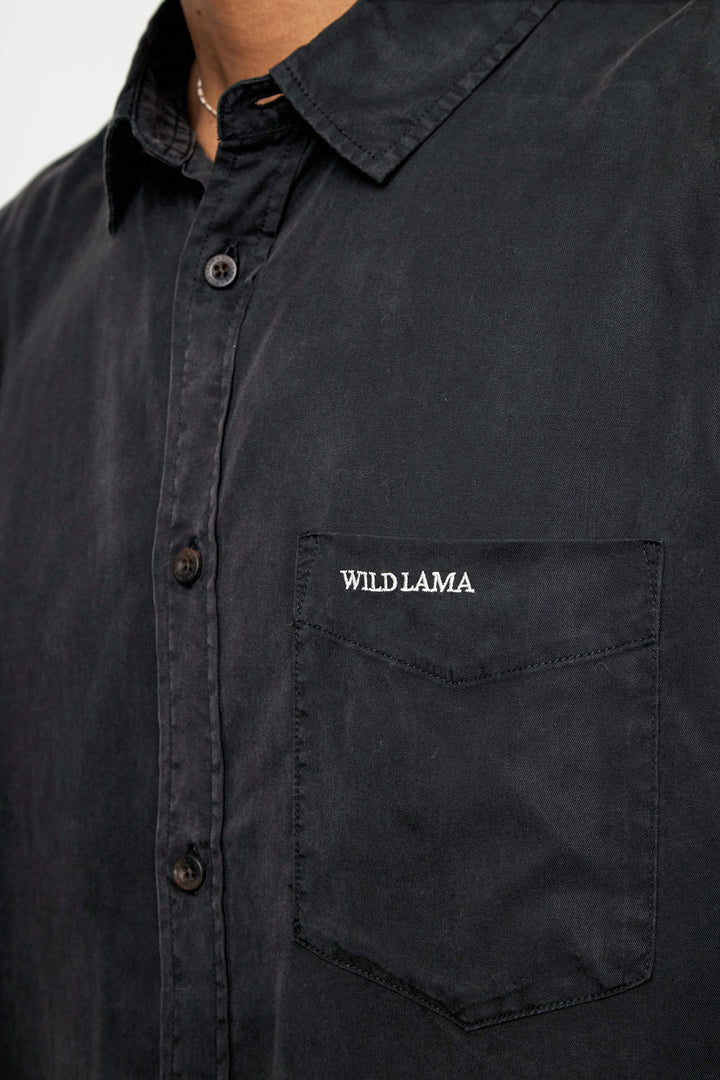 Camisa Jim Negra Hombre