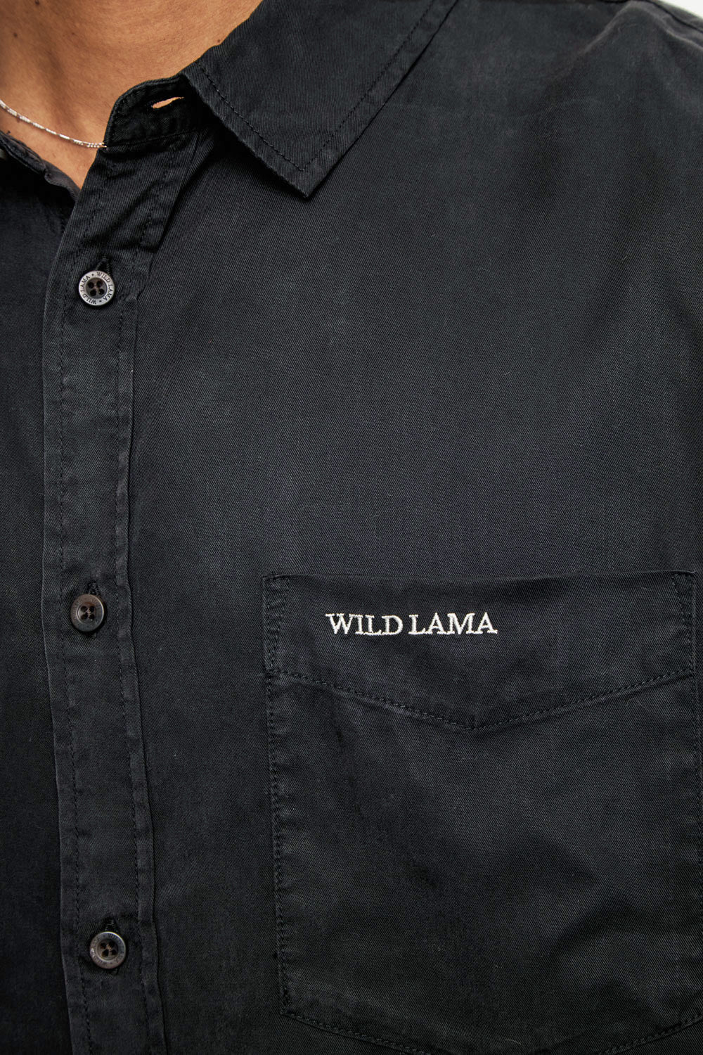 Camisa Jim Negra Hombre