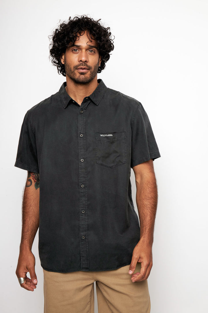 Camisa Jim Negra Hombre
