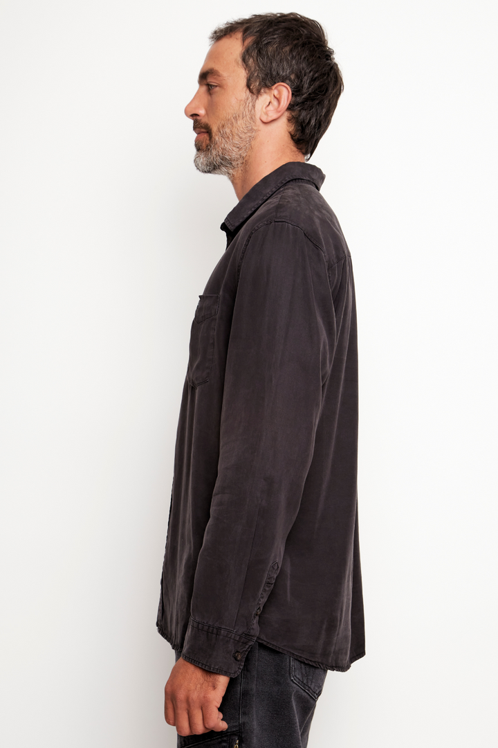 Camisa Jim Negra Hombre